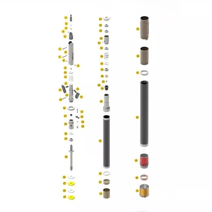 Double Tube Core Barrel PQ
